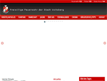 Tablet Screenshot of ff-voitsberg.at